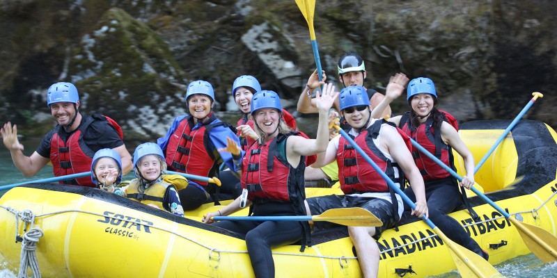 Family Rafting Trips in Squamish