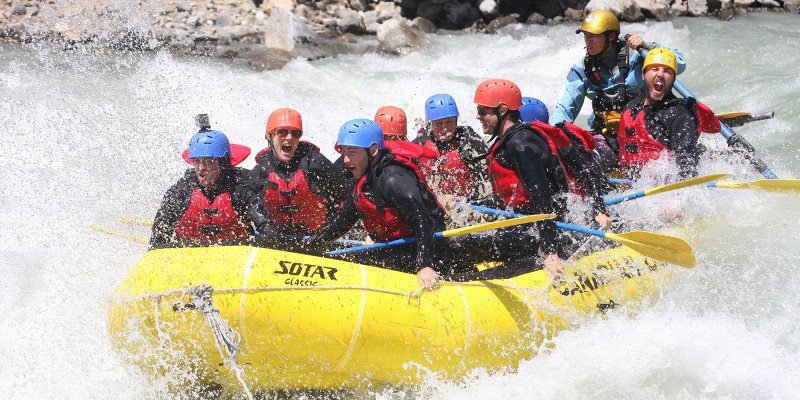 White Water Rafting in Squamish