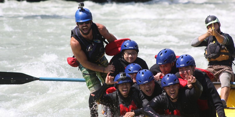 White Water Rafting Trips on the Elaho River in Squamish, BC