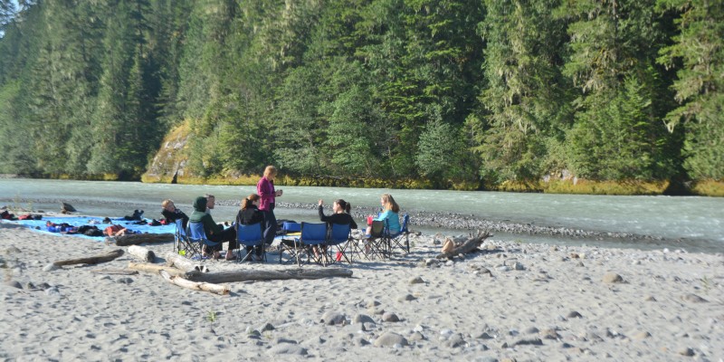 float down the serene waters of the Squamish River